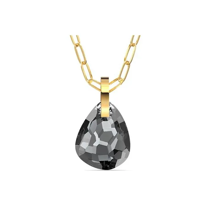 Swarovski T Bar Necklaces Women's Gray