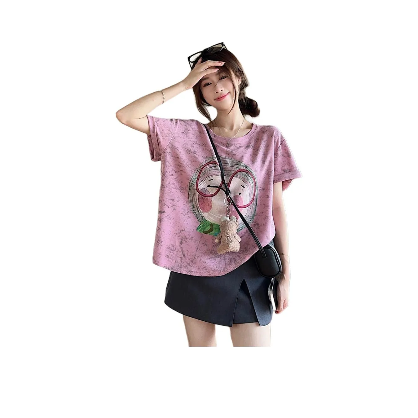 ENPofficial Т-рубашка с оборванным рукавом женская