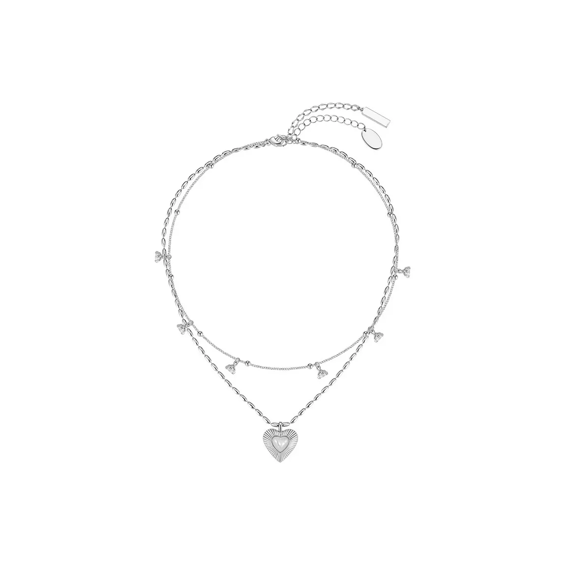 KING OF BLING Медный Жемчужная раковина Ожерелья Унисекс Сладкий Персик Удачи