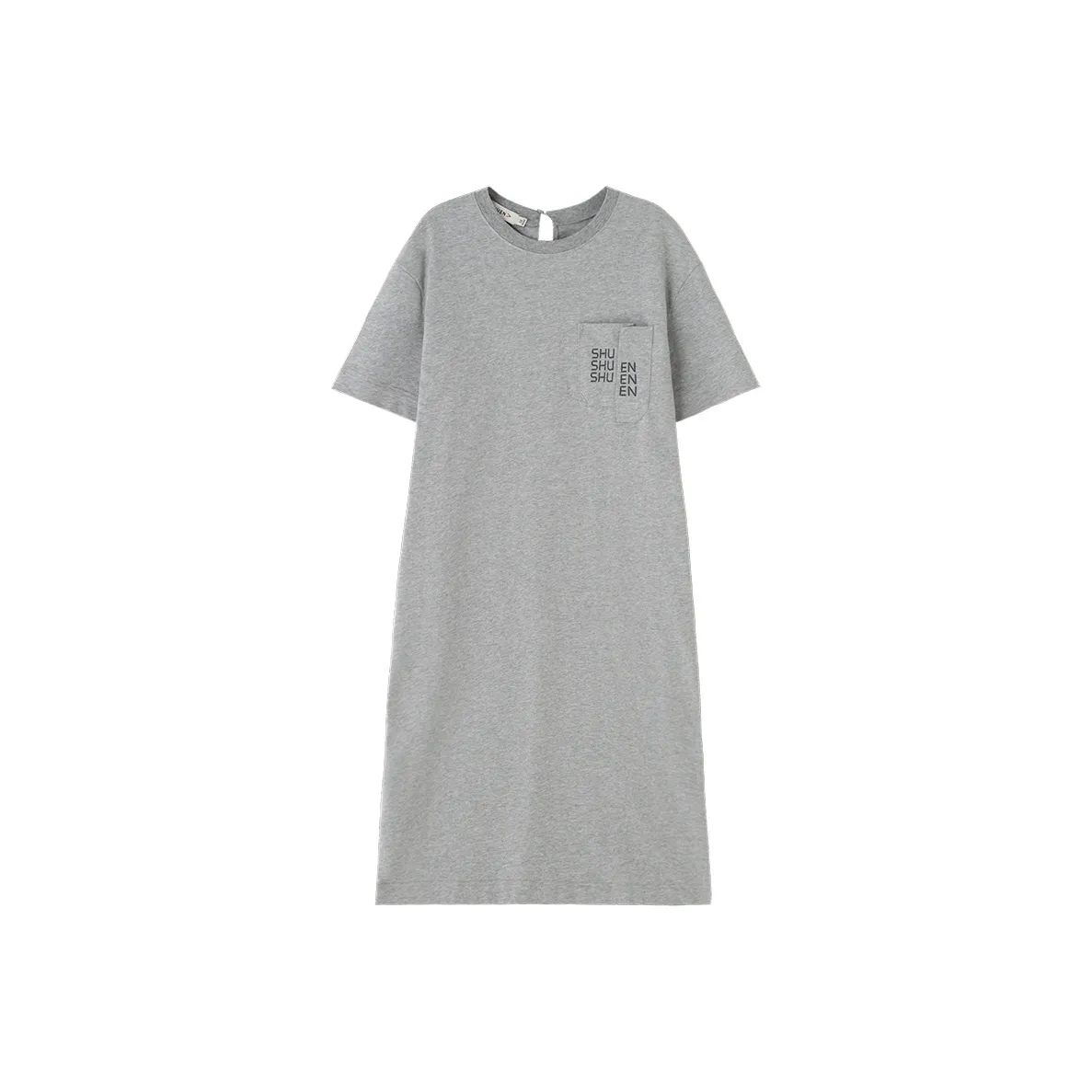 SOON FLOWER Короткий рукав Платье Женское