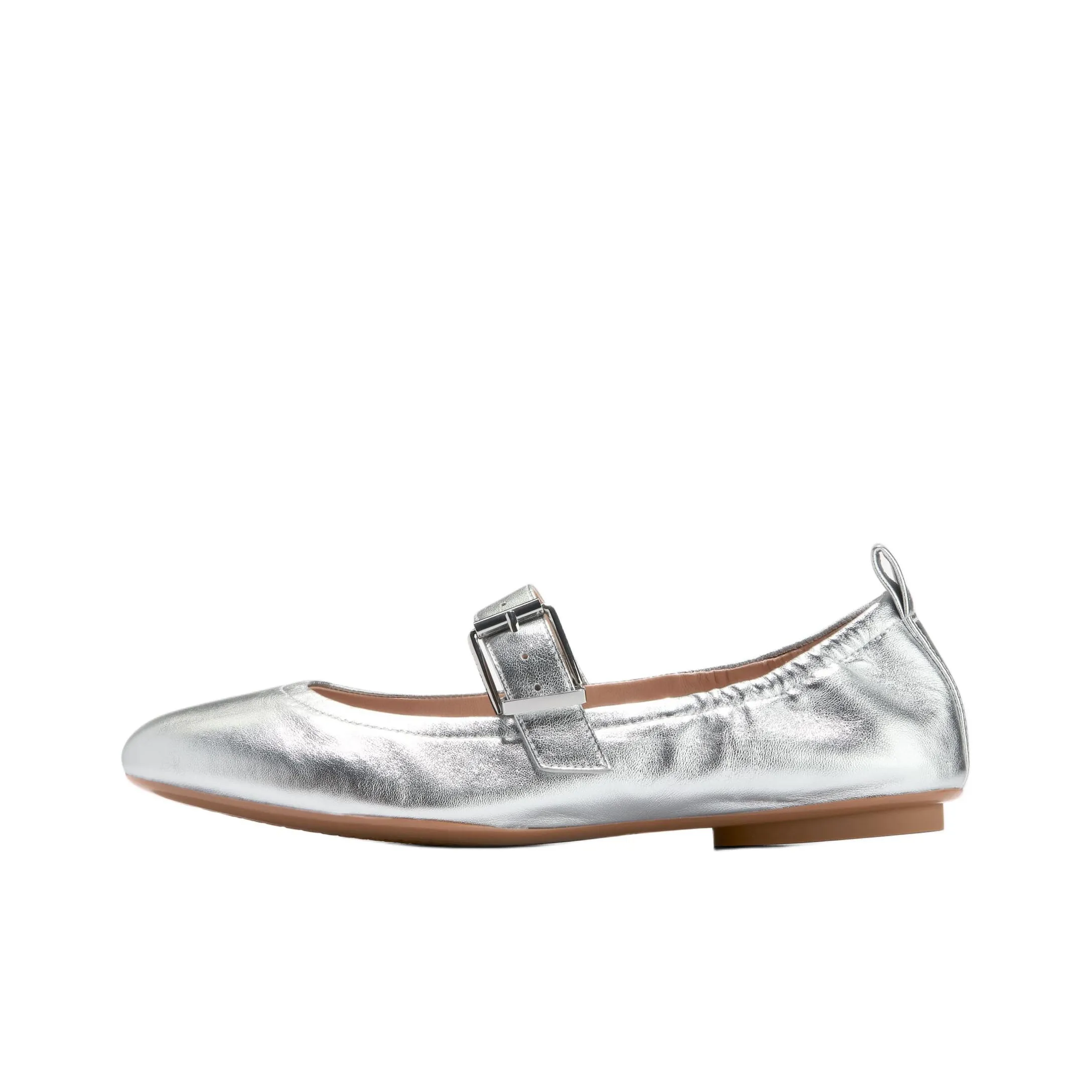 COLE HAAN Mary Jane Shoes Женские Серебряные