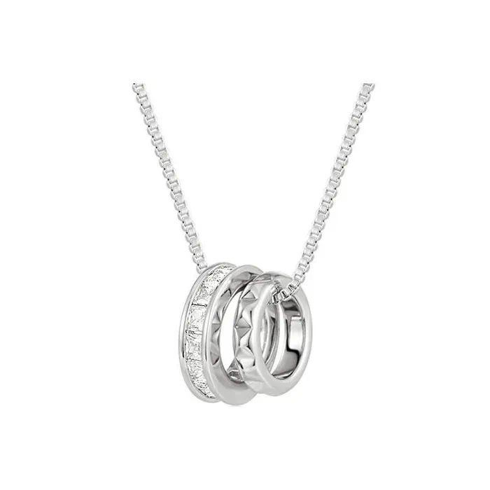 DODOGOGO Alloy Necklaces Women's Silver Packaging