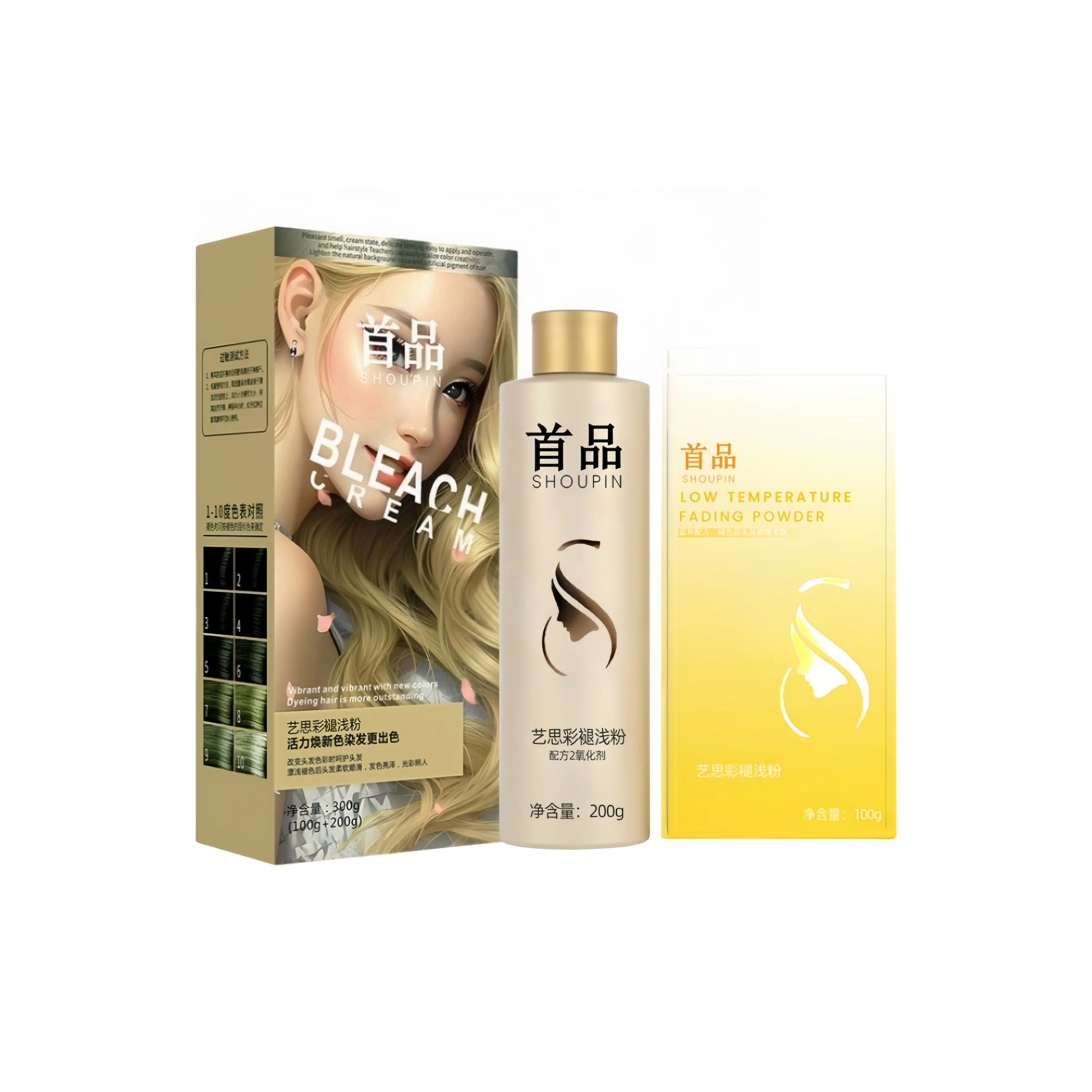 SHOUPIN Краски для волос и Отбеливатели для волос