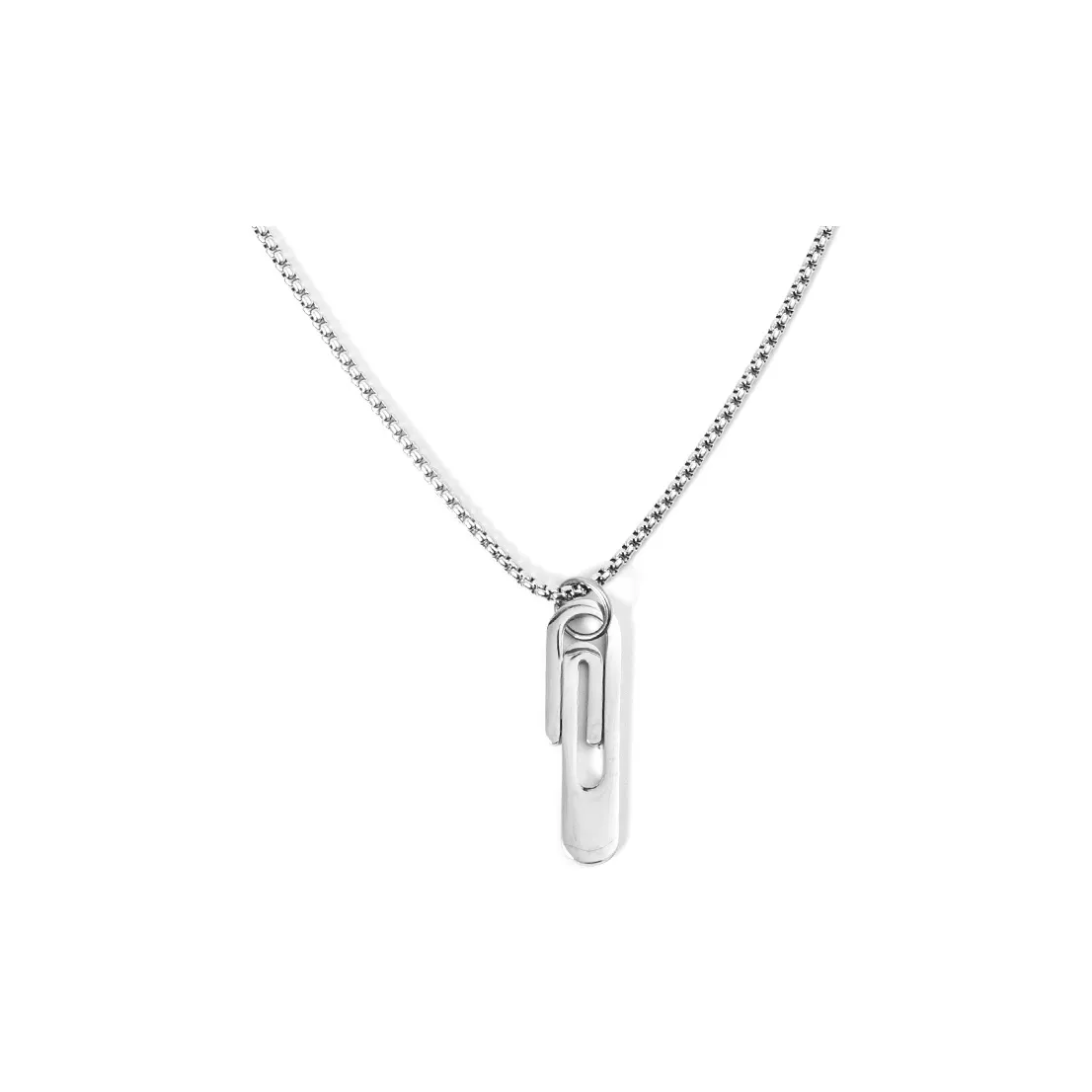 OWNREWARDS Титановая сталь Ожерелье Серебряное Унисекс