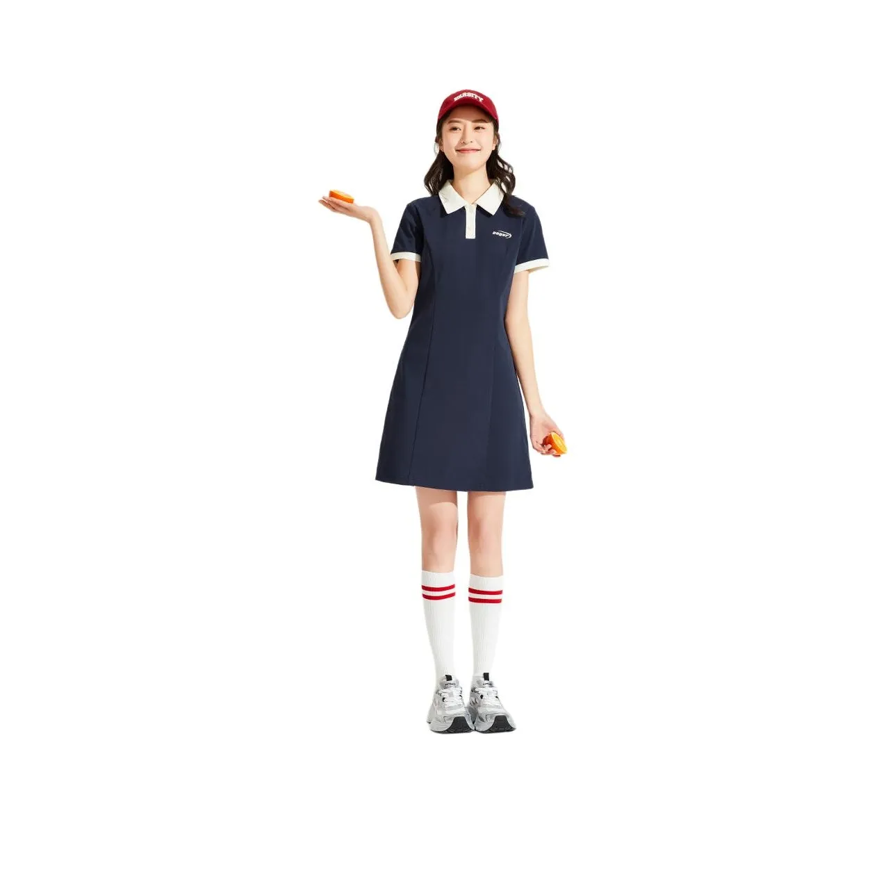 Hotwind Short Sleeved Dresses Women's Navy Blue