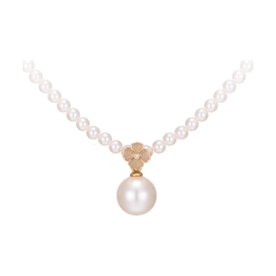 Fellala Сплав с покрытием 18K золото ожерелья женские сливовый цвет