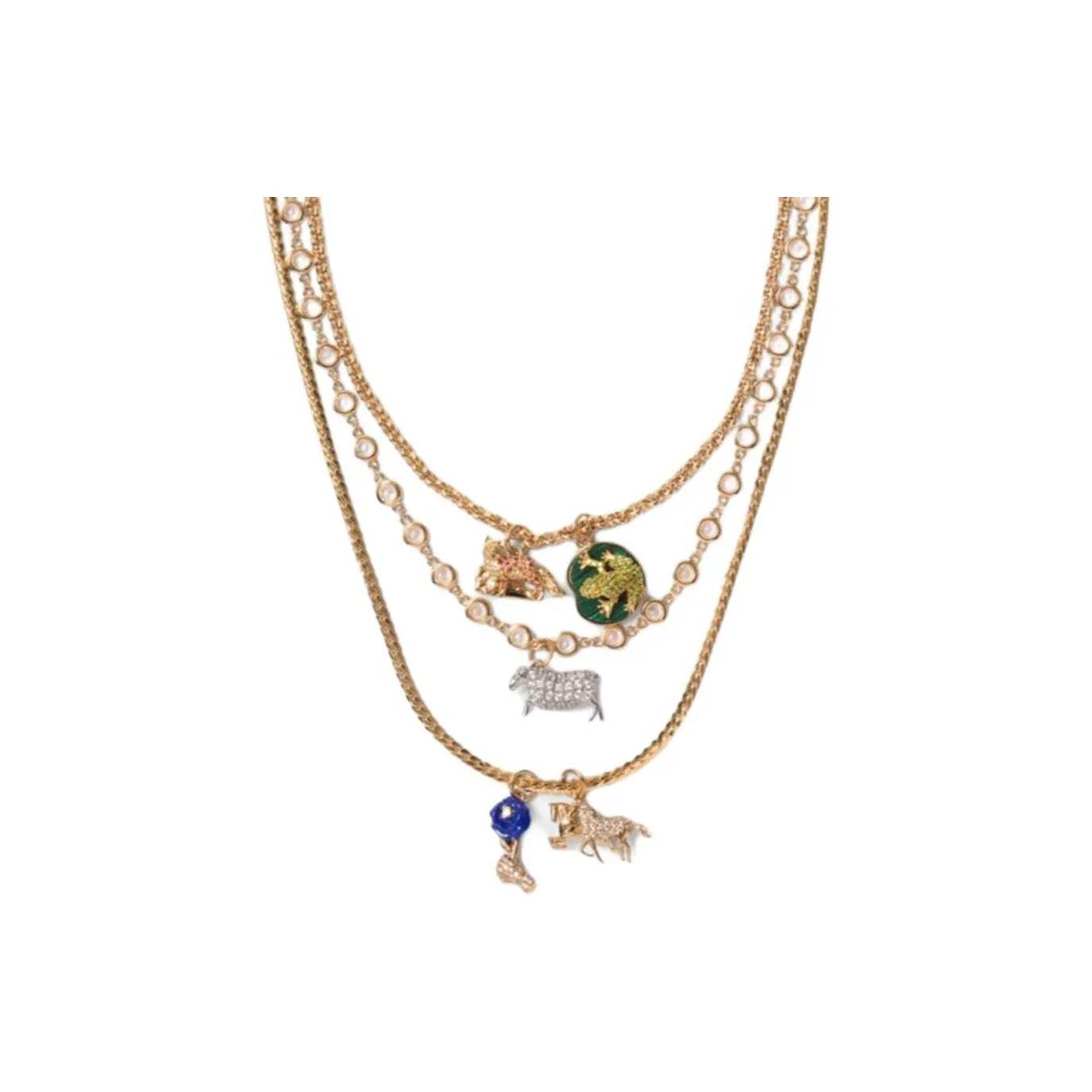 Burberry Brass Necklaces Women's