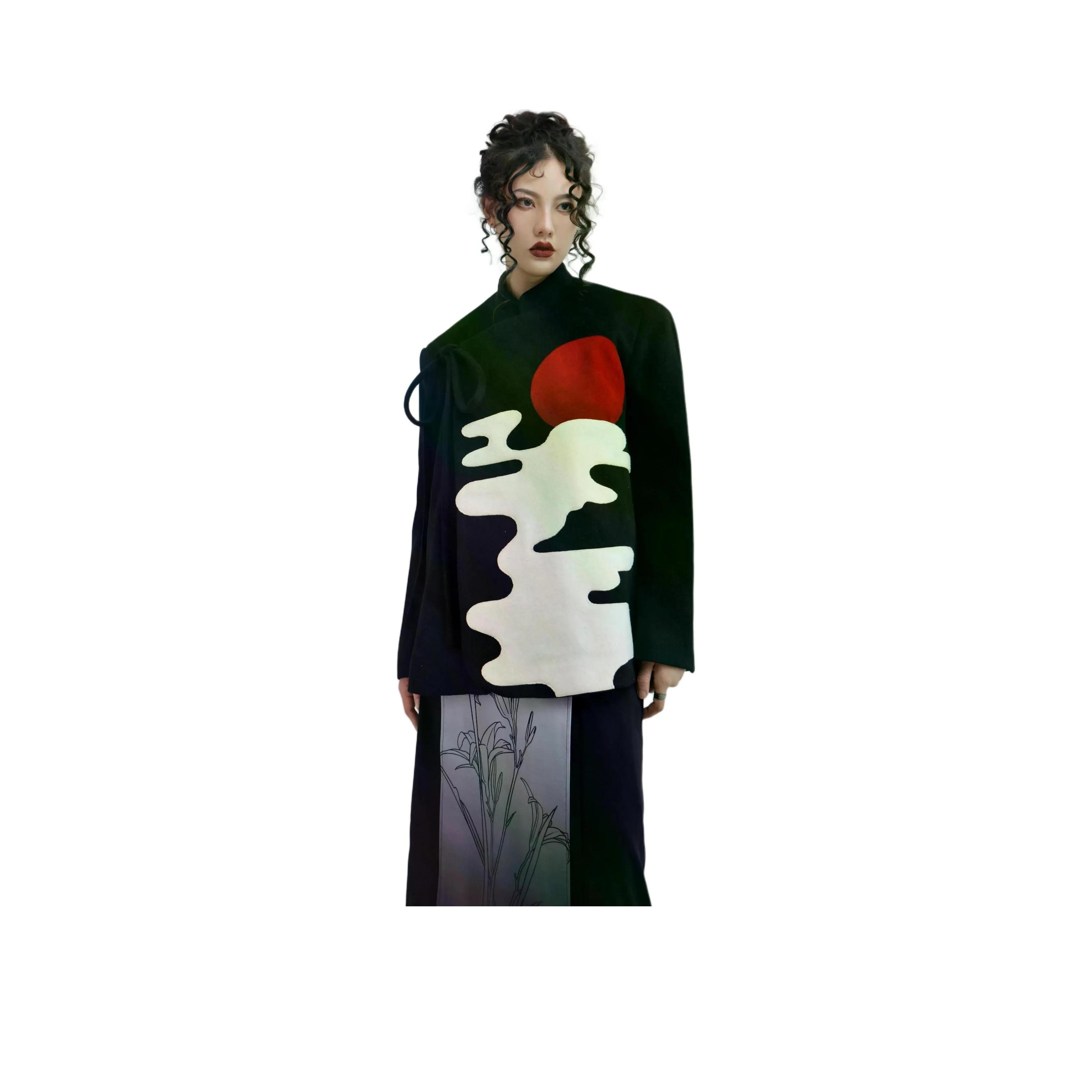 EIDOLON GRAIN 'Отделение Облако' Оригинальный дизайнер Толстый Шерстяной Женский Куртка