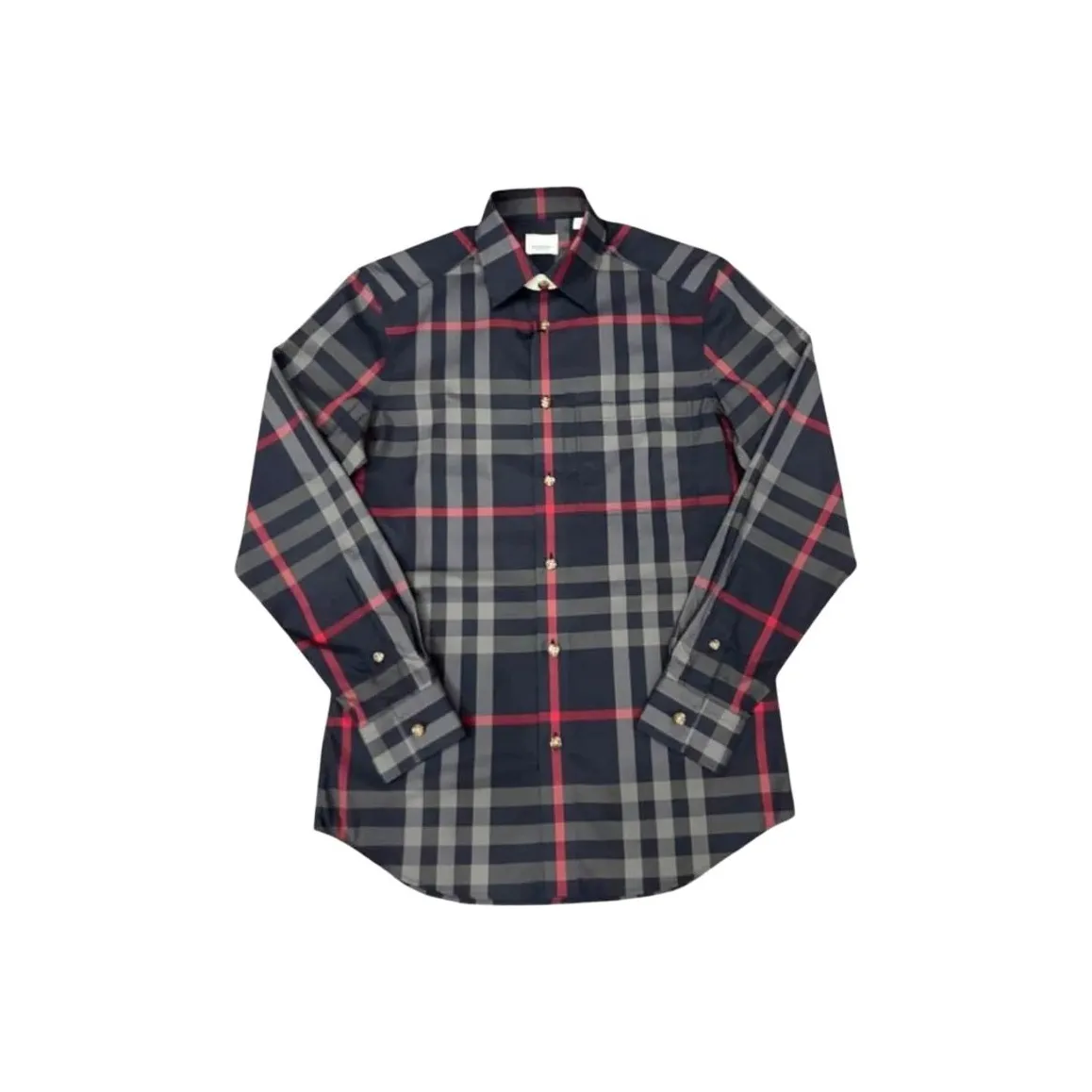 Burberry Серые Мужские Рубашки