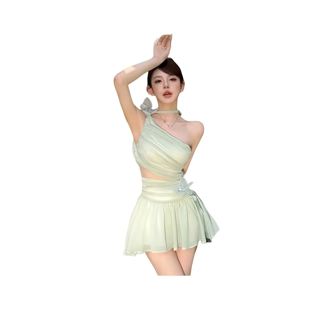 SNZX Зеленые Женские Слиплатья