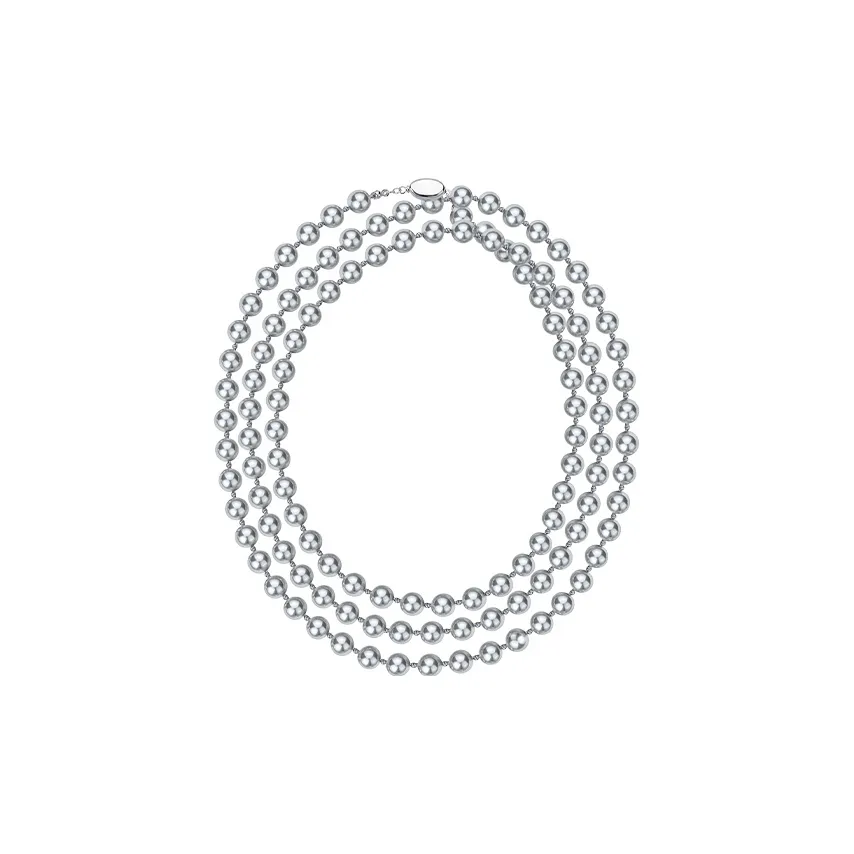 Social Talent Искусственный жемчуг золото с покрытием медные ожерелья женские