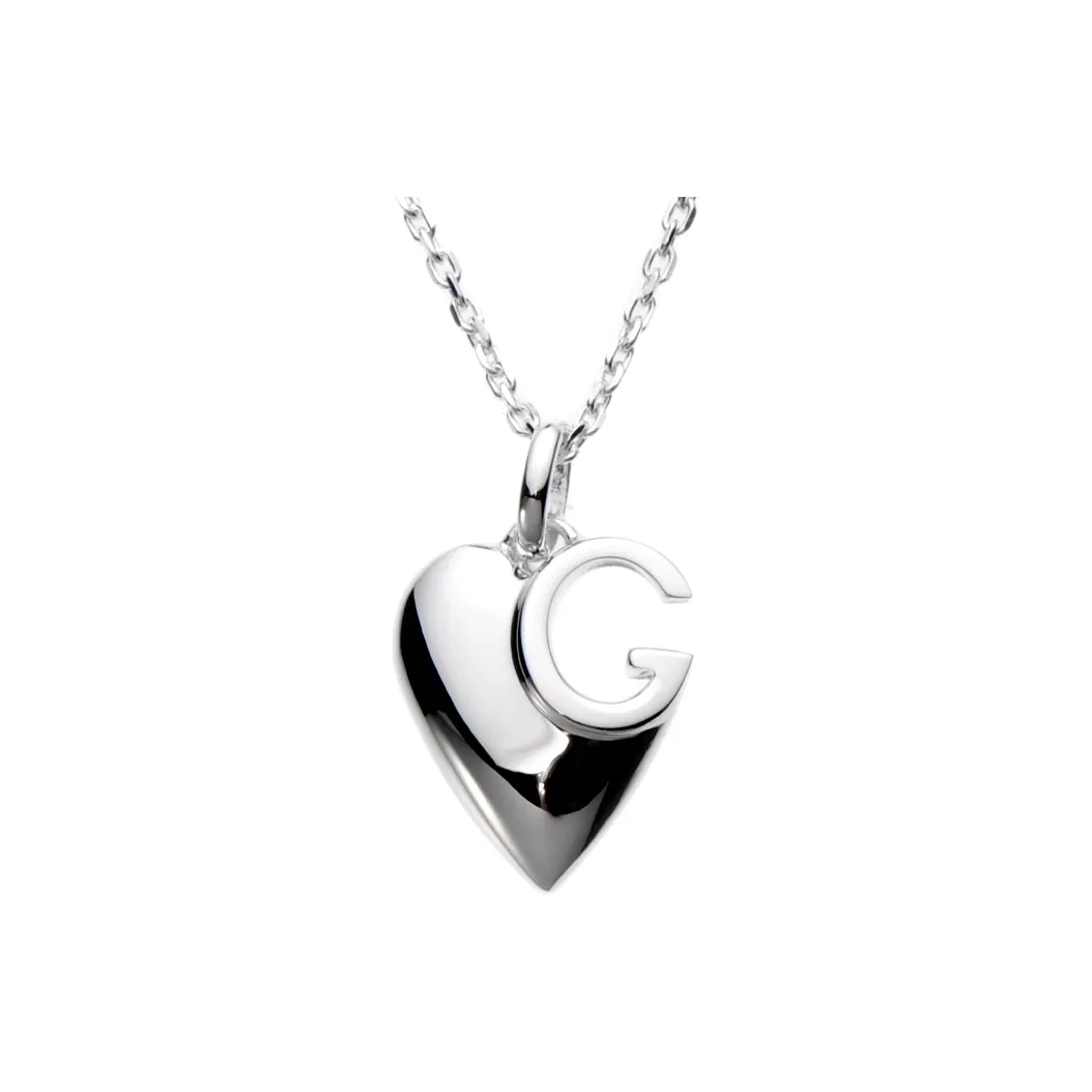 GUCCI Silver Necklaces Women's Silver