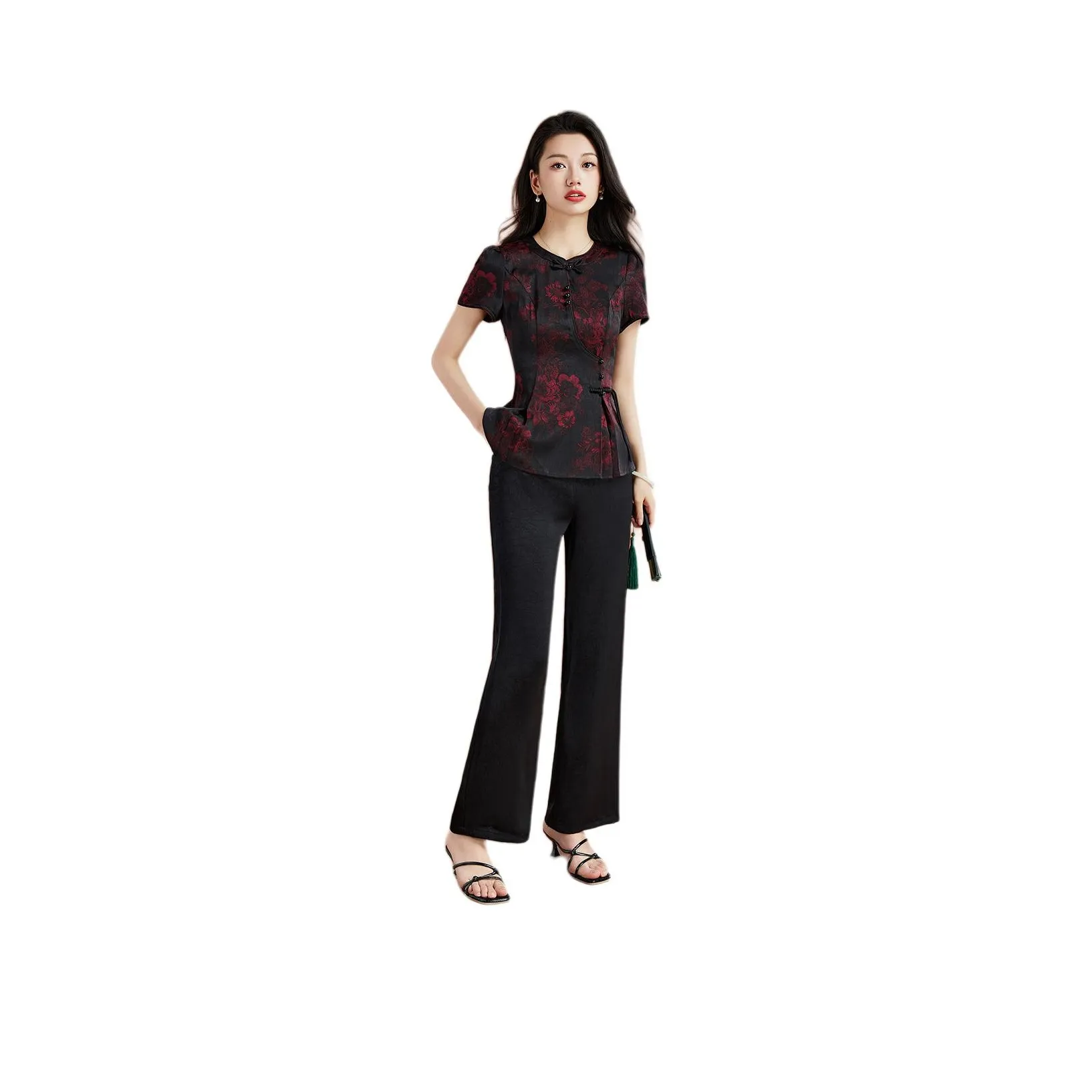 Mylan Casual Suits Women's Red