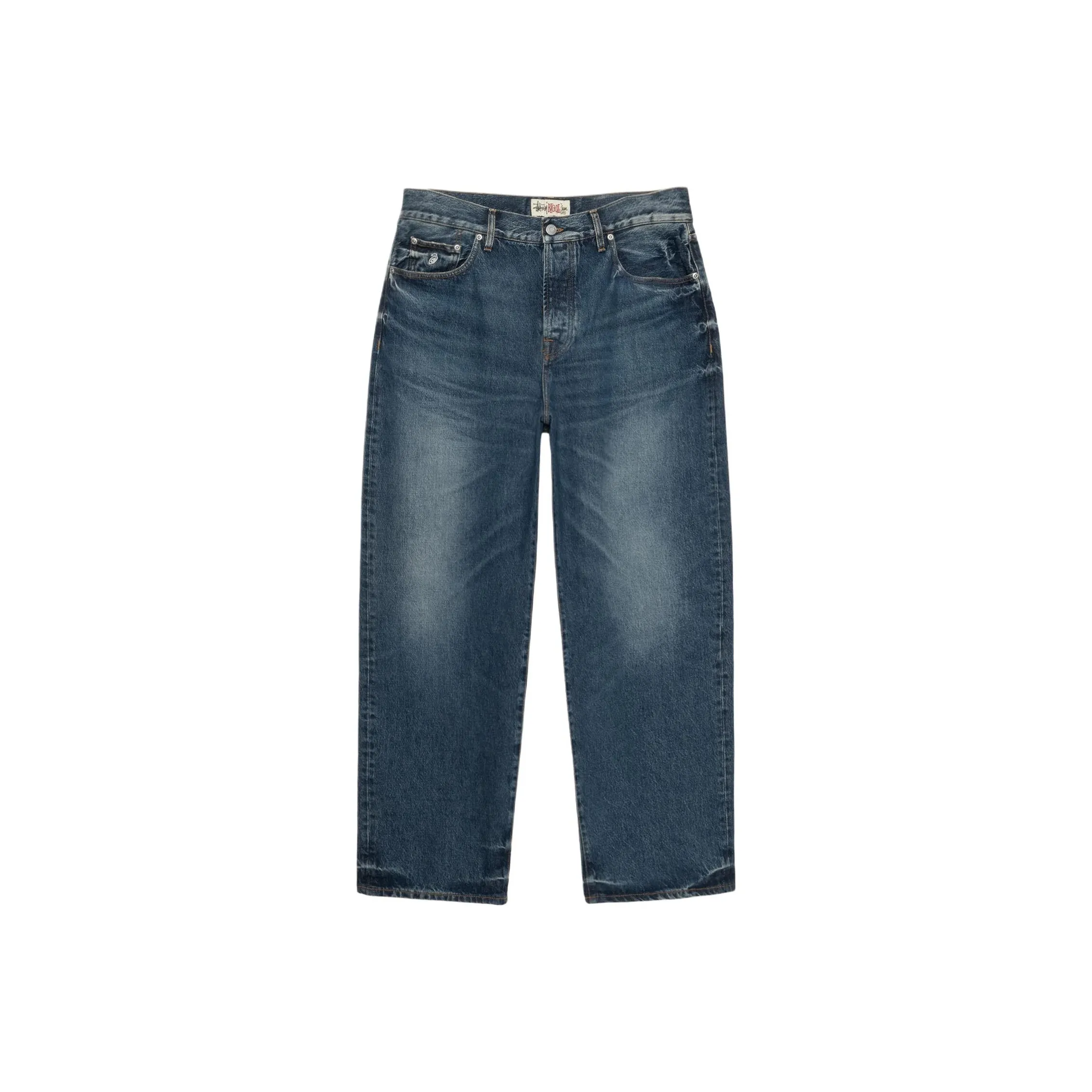 Stussy SS25 Big OL' Jean Винтаж Деним Джинсы Унисекс