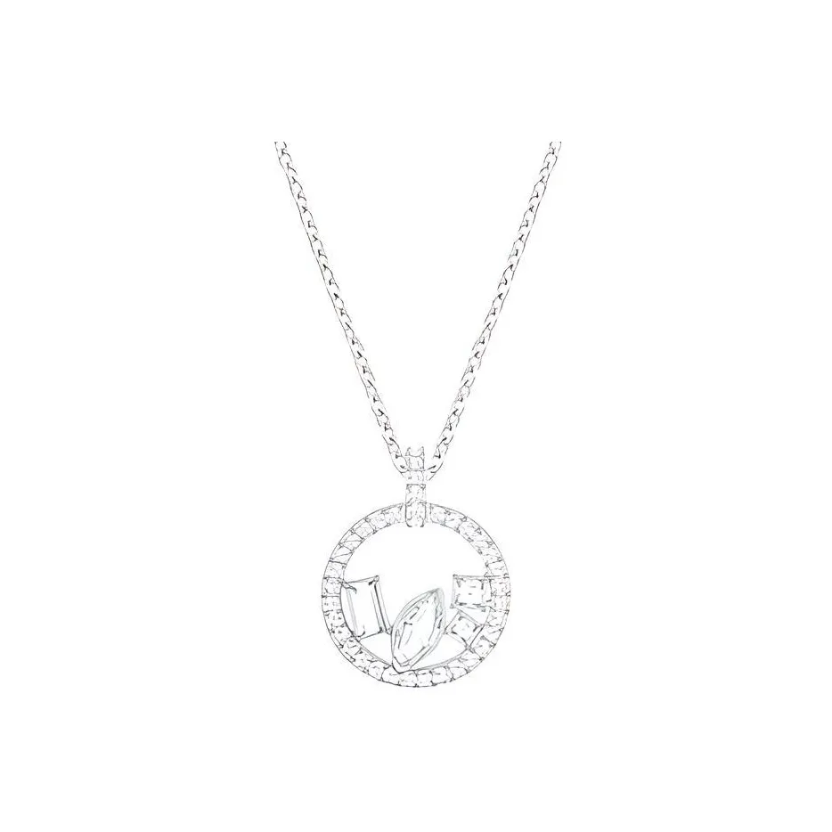Swarovski HENRIETTA Кристальные ожерелья Белый, золотой покрытый Женские