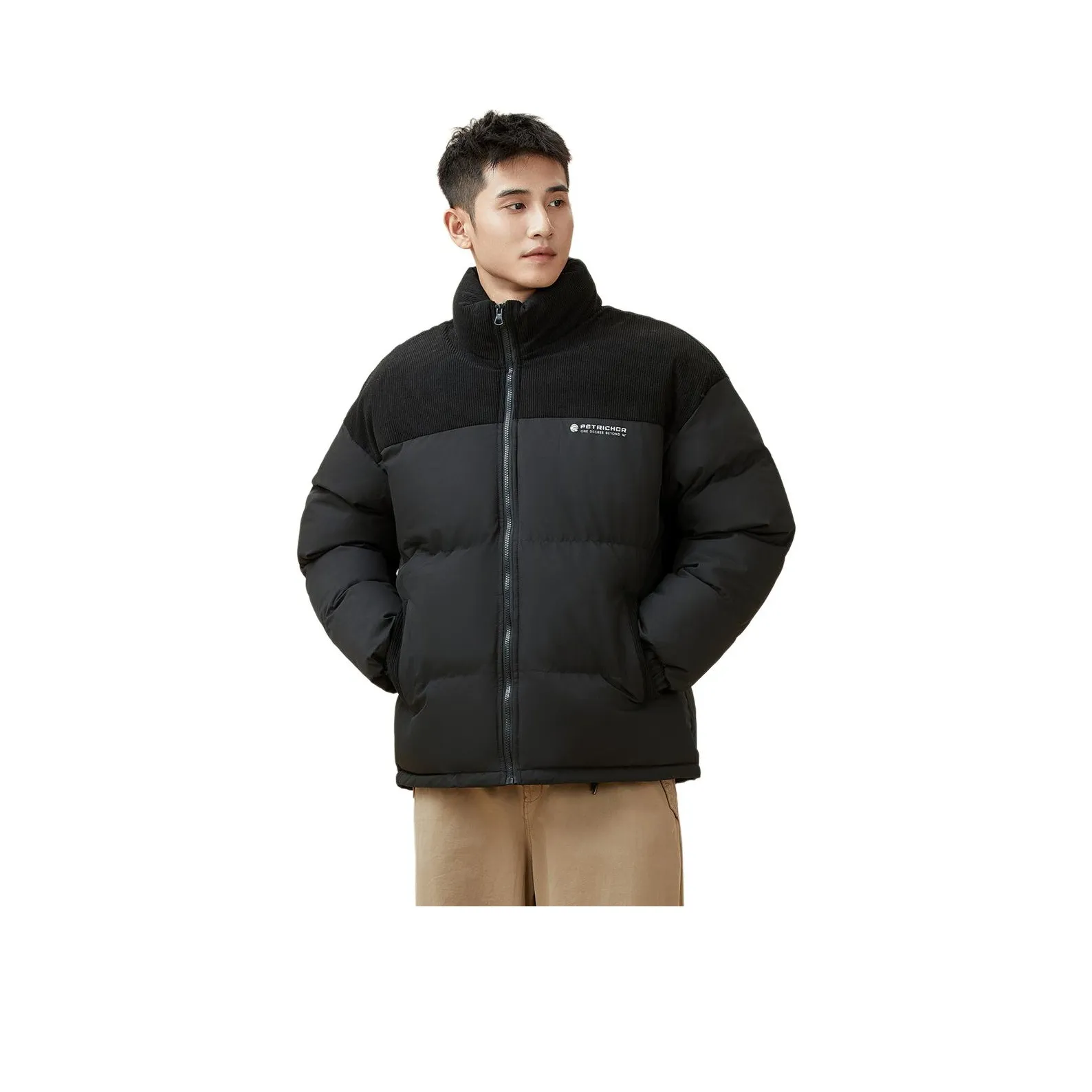 361° Life Collection Пуховая куртка Унисекс Супер-черный Супер-черный