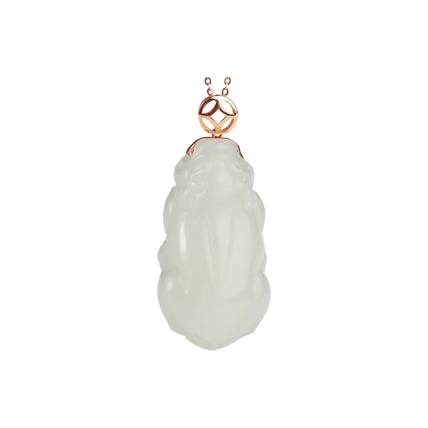 Oriental Jade Hetian Jade Necklaces White Jade Women's