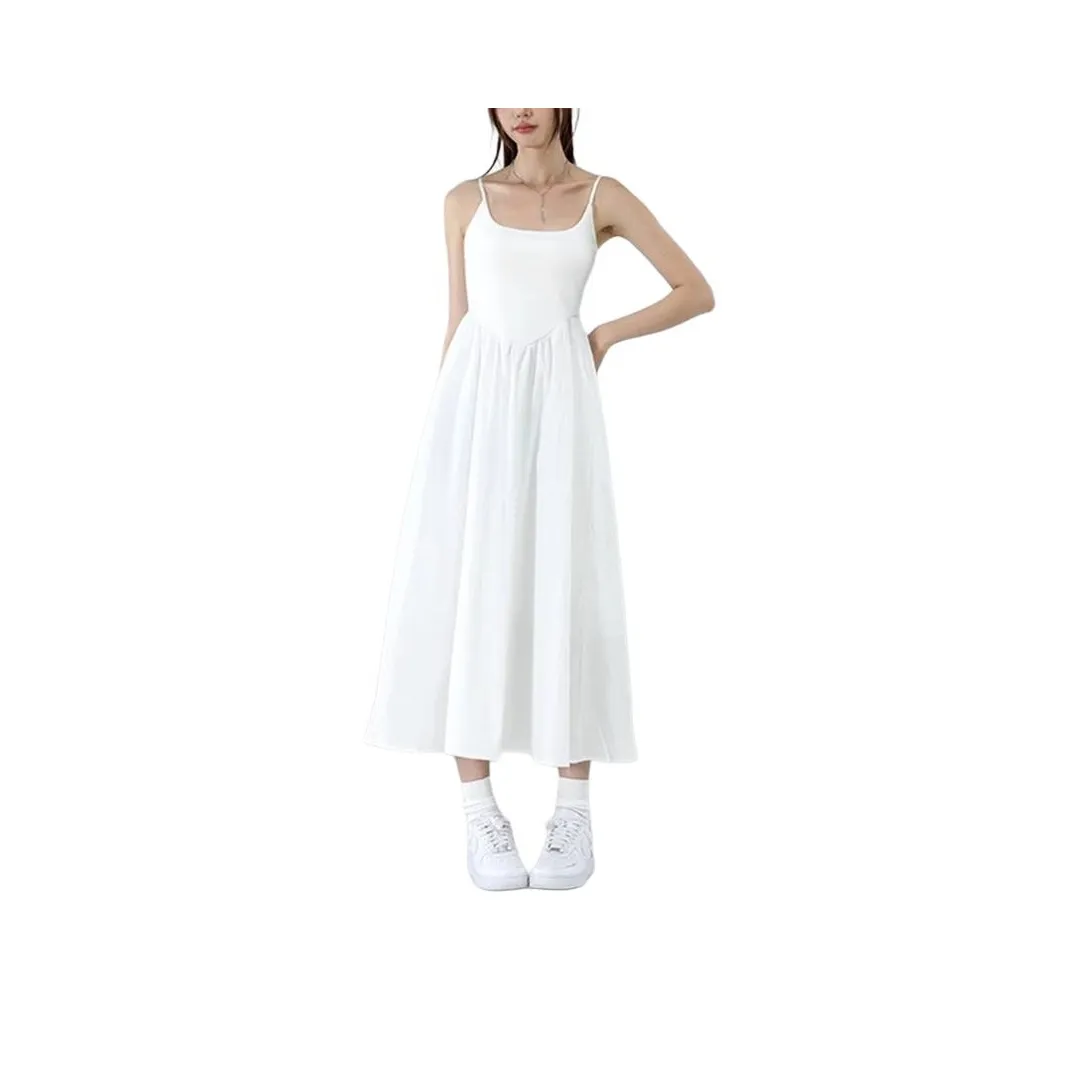FOREVER 21 Slip Dresses Women's White