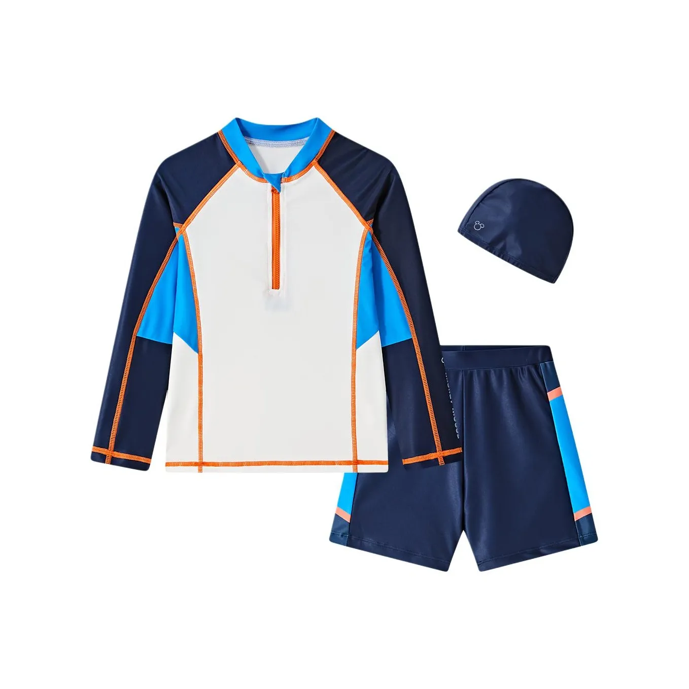 Disney Белый/Темно-синий KIDS Купальники