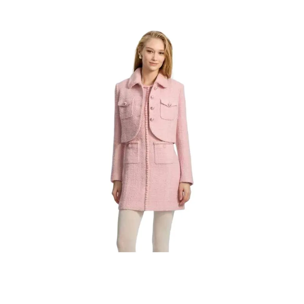 Bebe FW24 Jackets Coats Women's Pink