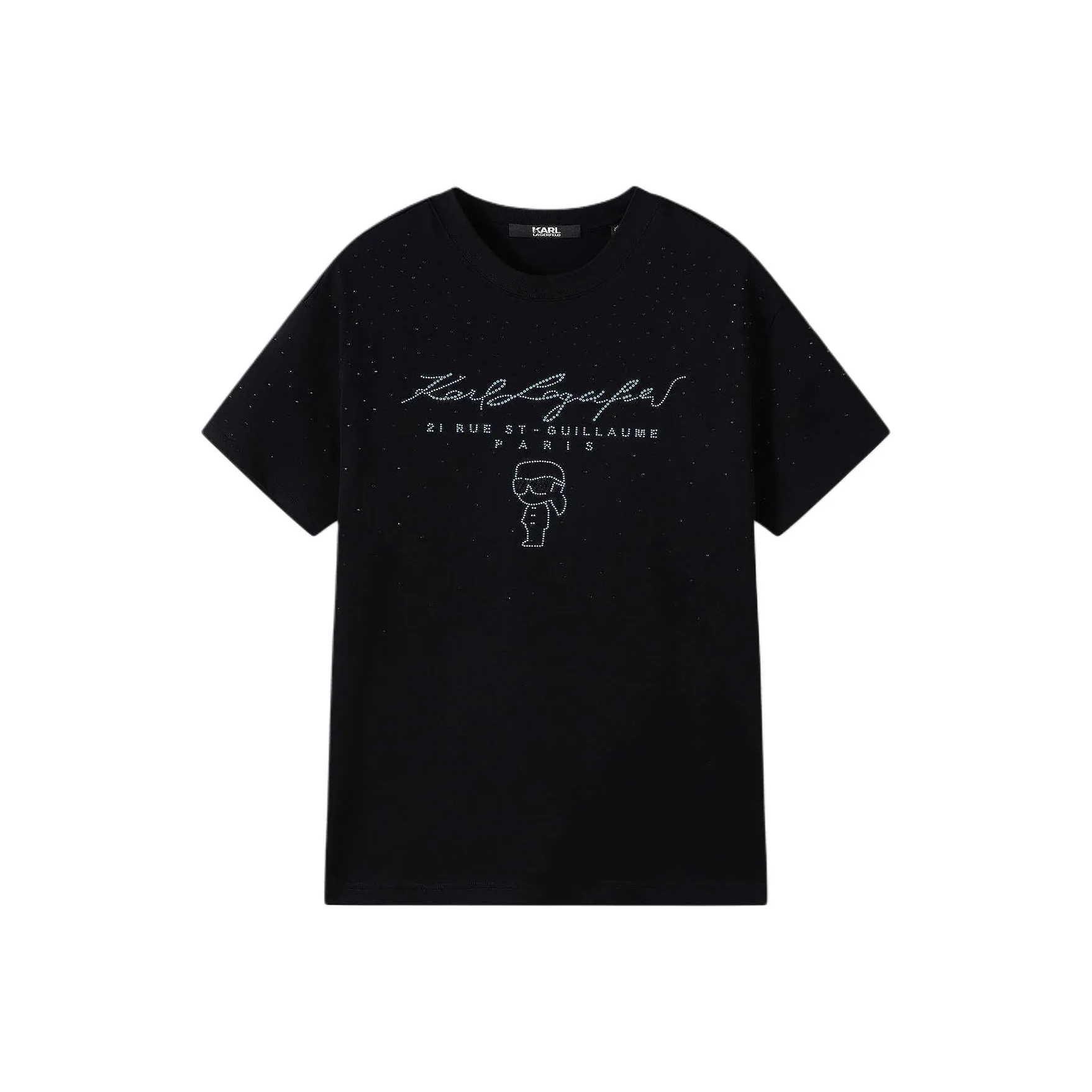 Karl Lagerfeld T-Shirt Мужской Черный