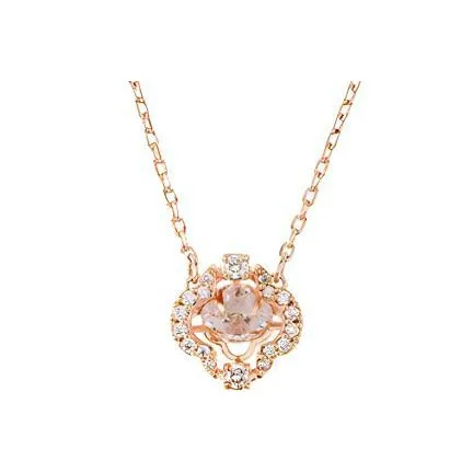 Swarovski Crystal Necklaces Women's Rose Gold