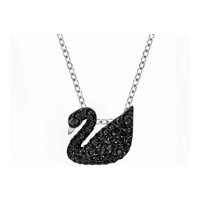 Swarovski Crystal Necklaces Women's Black