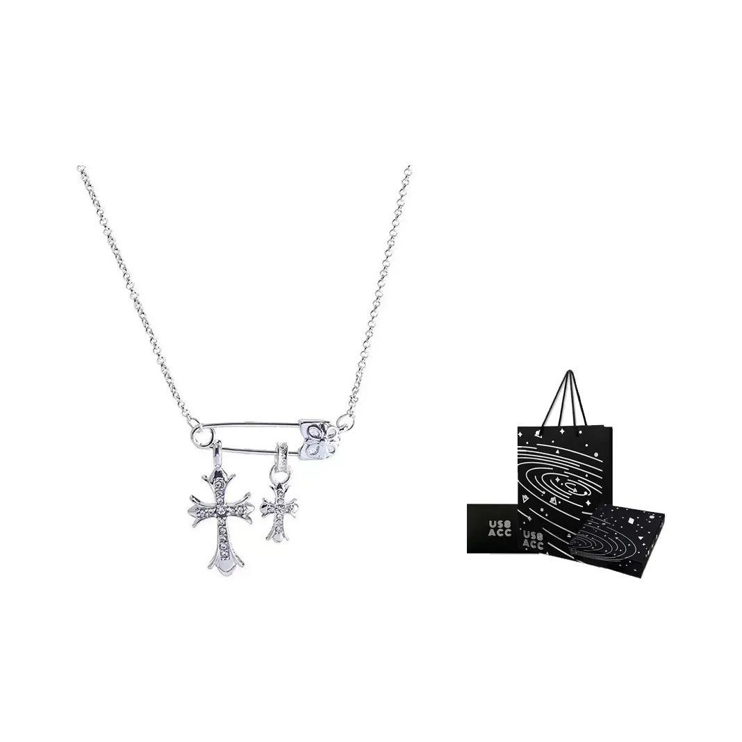 US8ACC Титановая сталь Ожерелье Женское