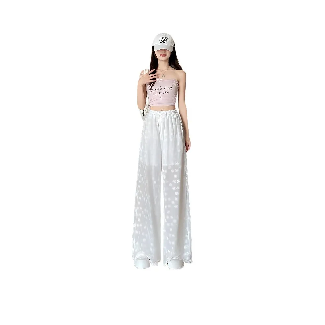 Flowers In Water Casual Pants Women's