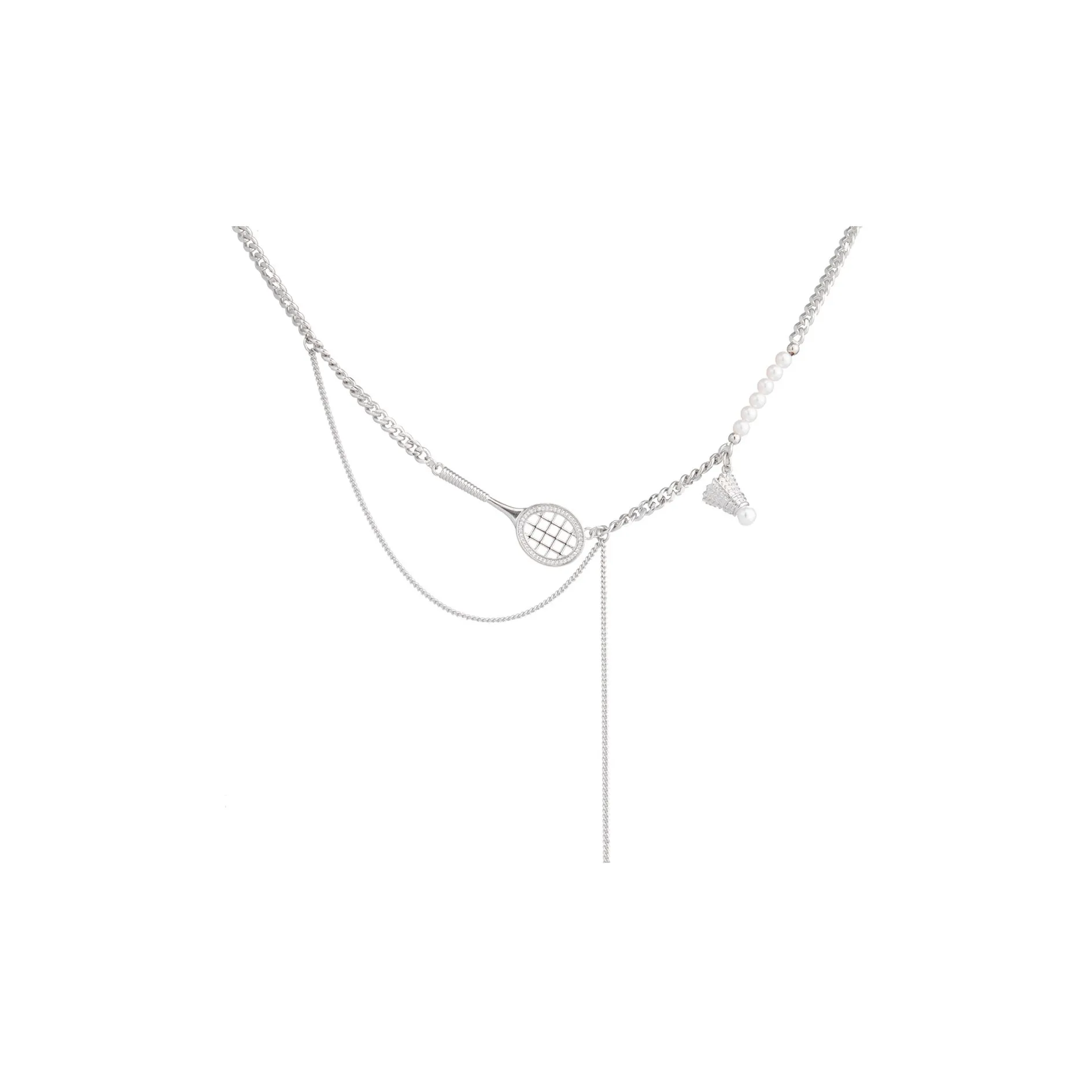 SUMIYAKI Ожерелья из синтетического кубического циркония Женские