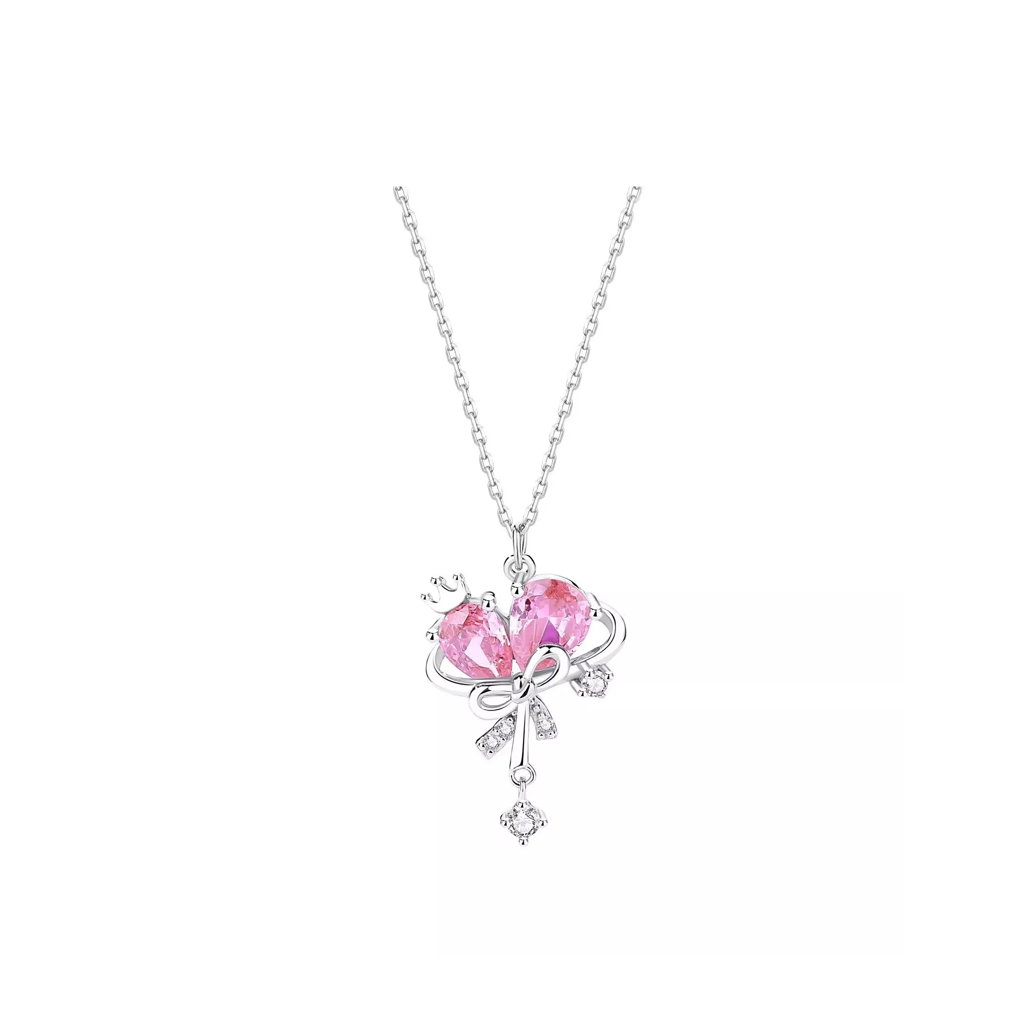 Regalrose S925 Silver Necklaces Women's Silver