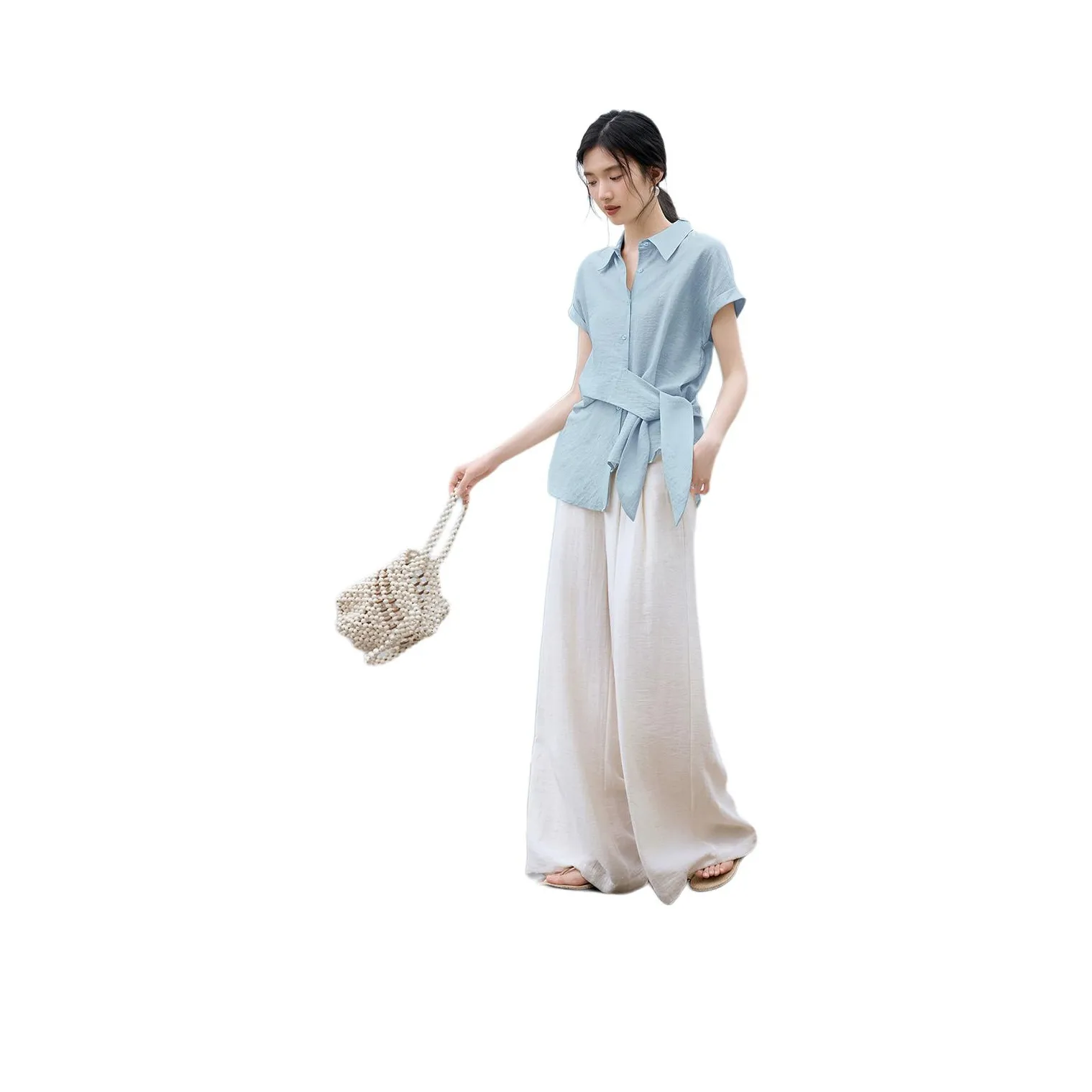 XWI Светло-синие Женские Рубашки