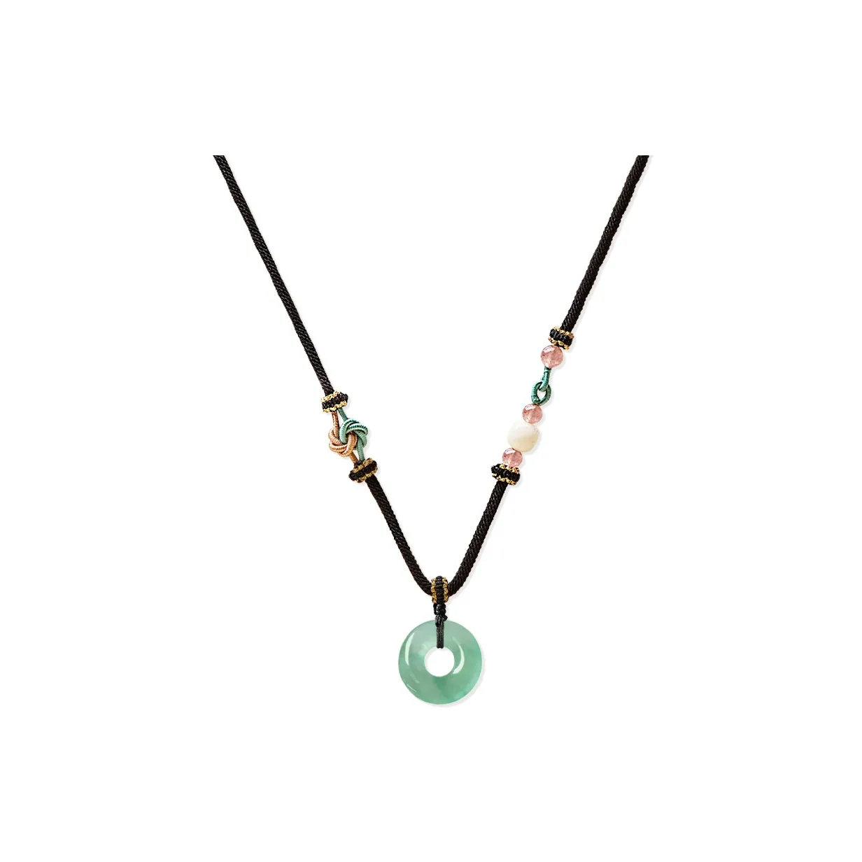 JUICY GRAPE African Emerald Jade Necklaces Unisex