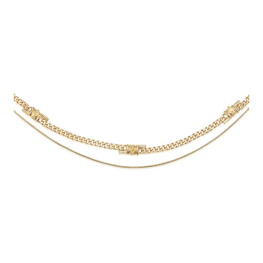 Lost In Echo Ожерелье Золотое Унисекс