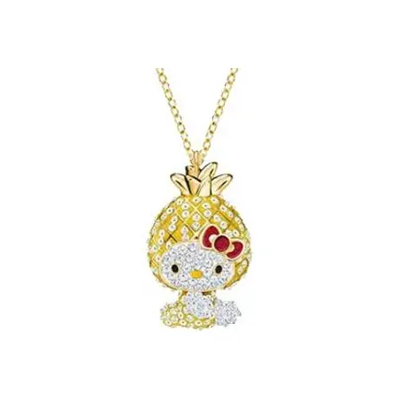 Swarovski Brass Necklaces Women's Gold Plated