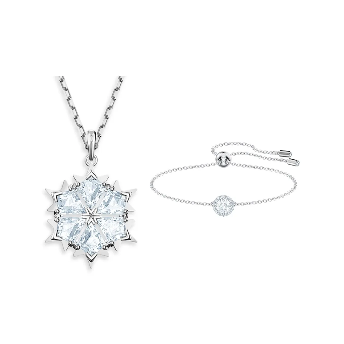 Swarovski Una Angelic Blended Material Necklaces Women's
