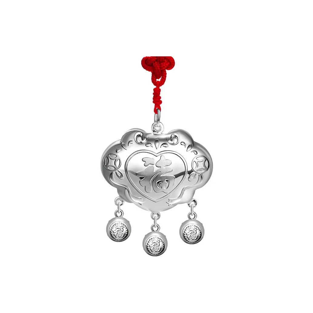 LAOYINJIANG S999 Fine Silver Baby Lock Kids'