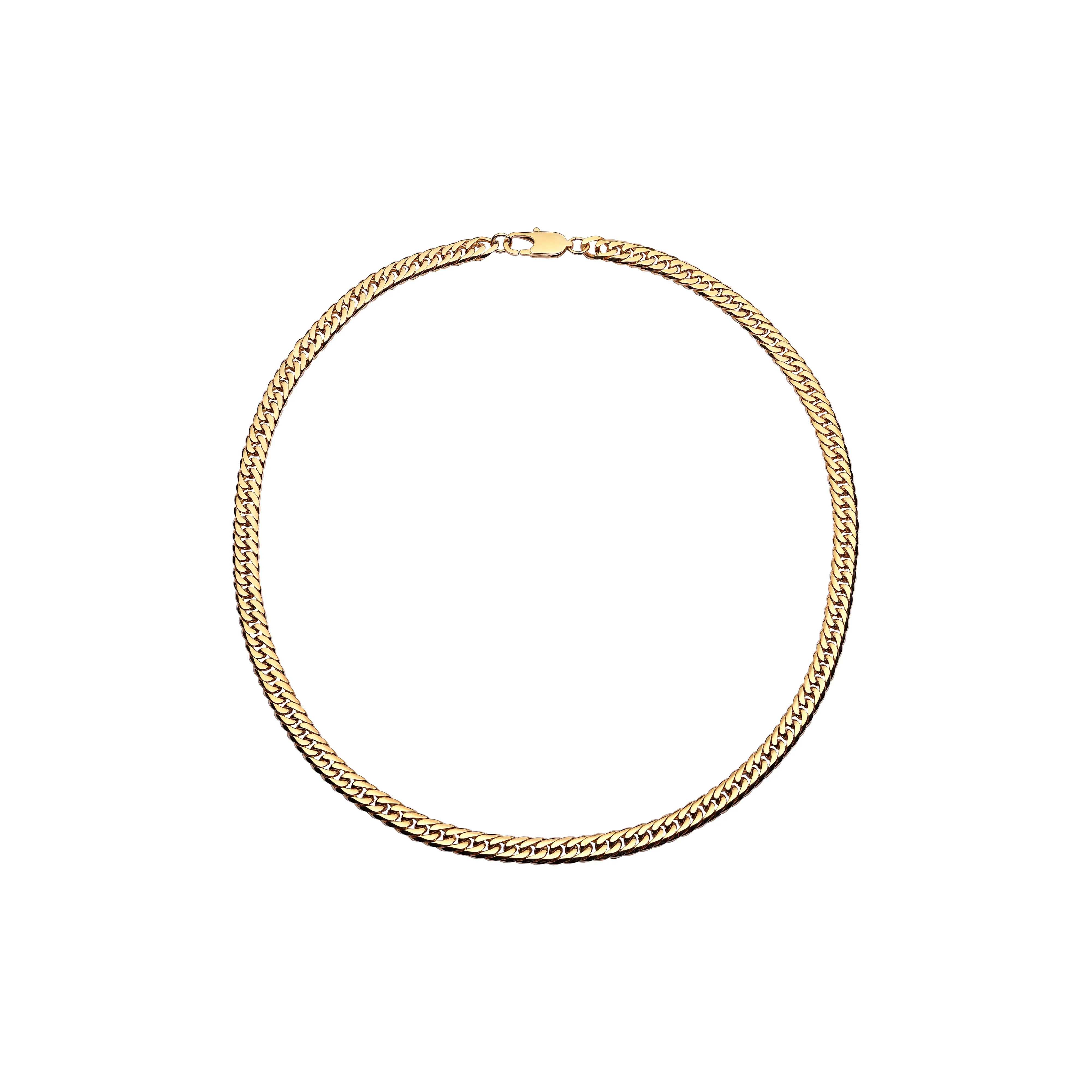 ICEGANG 316L Titanium Steel Ключица Цепь UNIQUE Design Ожерелье Мужское