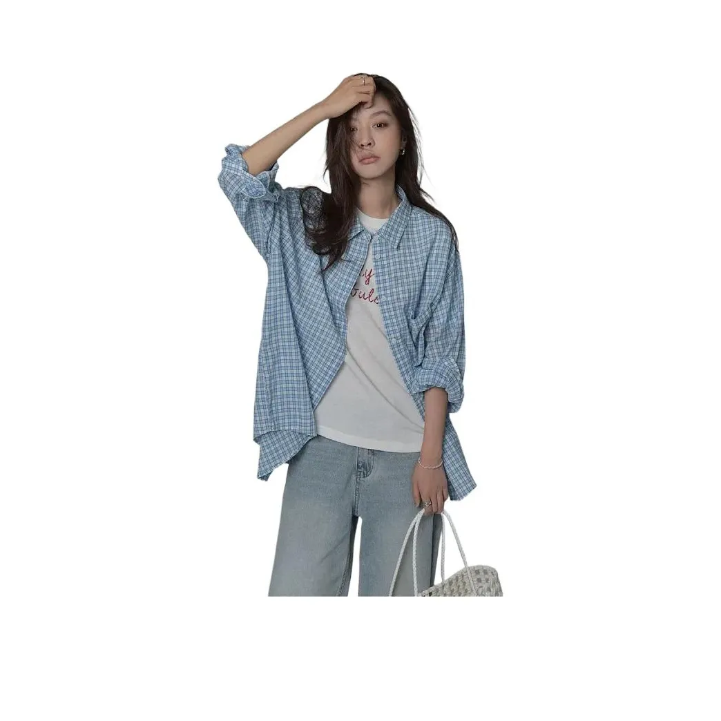 RDRE Синий Унисекс Рубашки