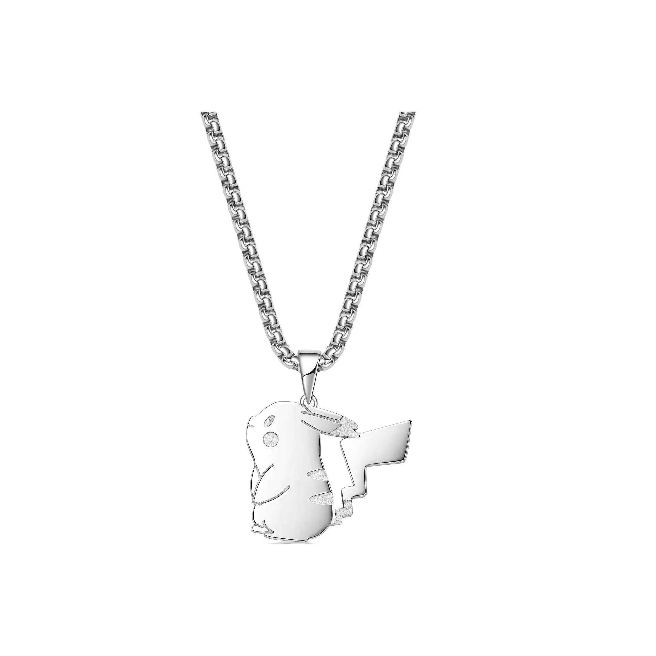 TIDECOLOR Pokemon GO Titanium Steel Unisex Necklace Unisex