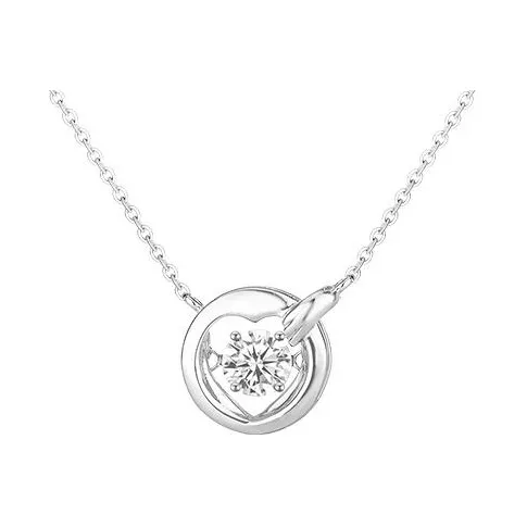 FANFRI Zircon Necklaces Women's Birthday Anniversary Gift For Women's, Sweet Jewelry Love Box