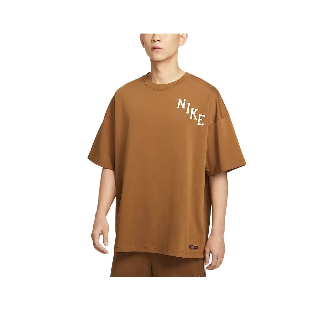 Nike Resistant To High Basketball Series SS25 T-Shirt Мужской Светлый Британский Коричневый