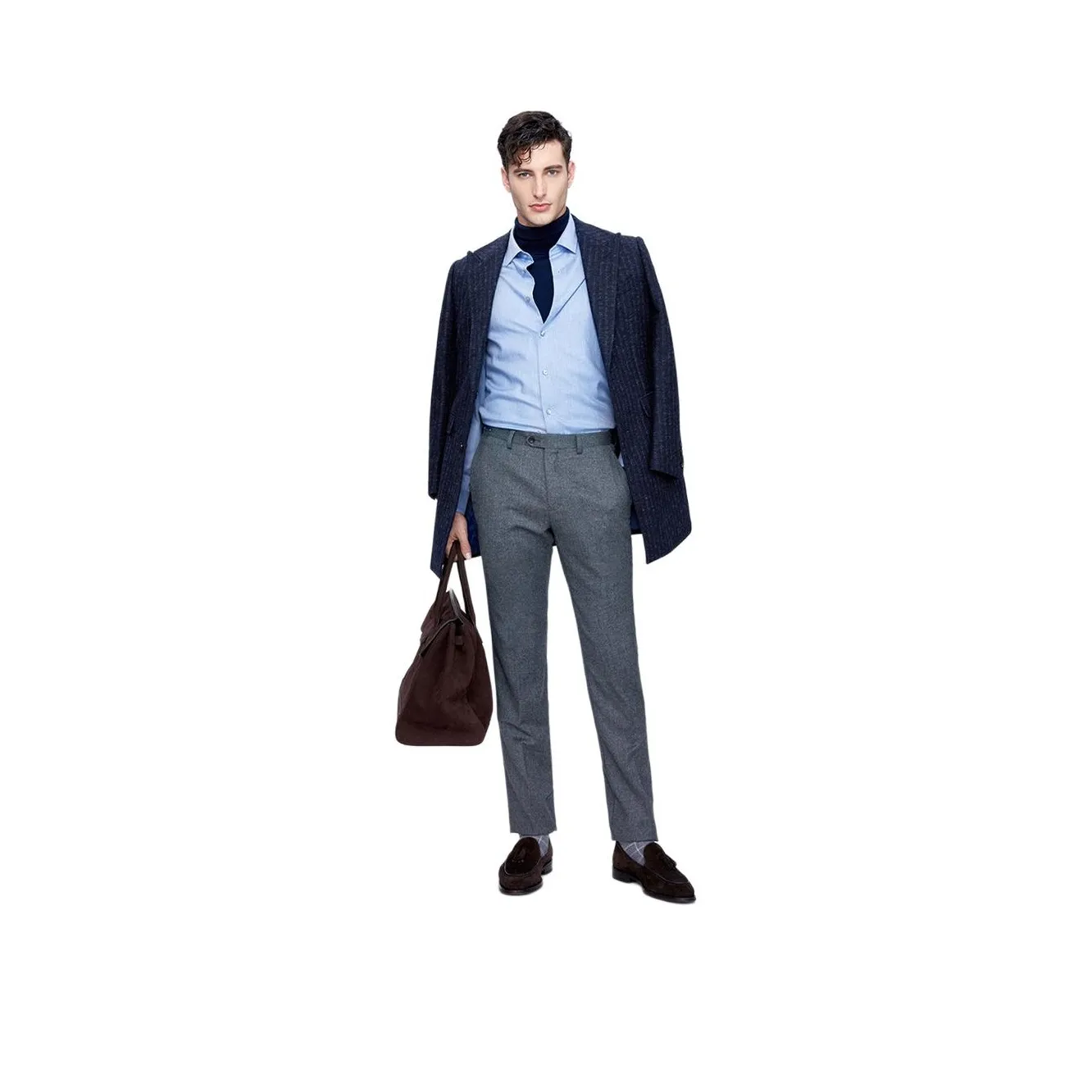 JODOLL Темно-синий Мужской Пальто