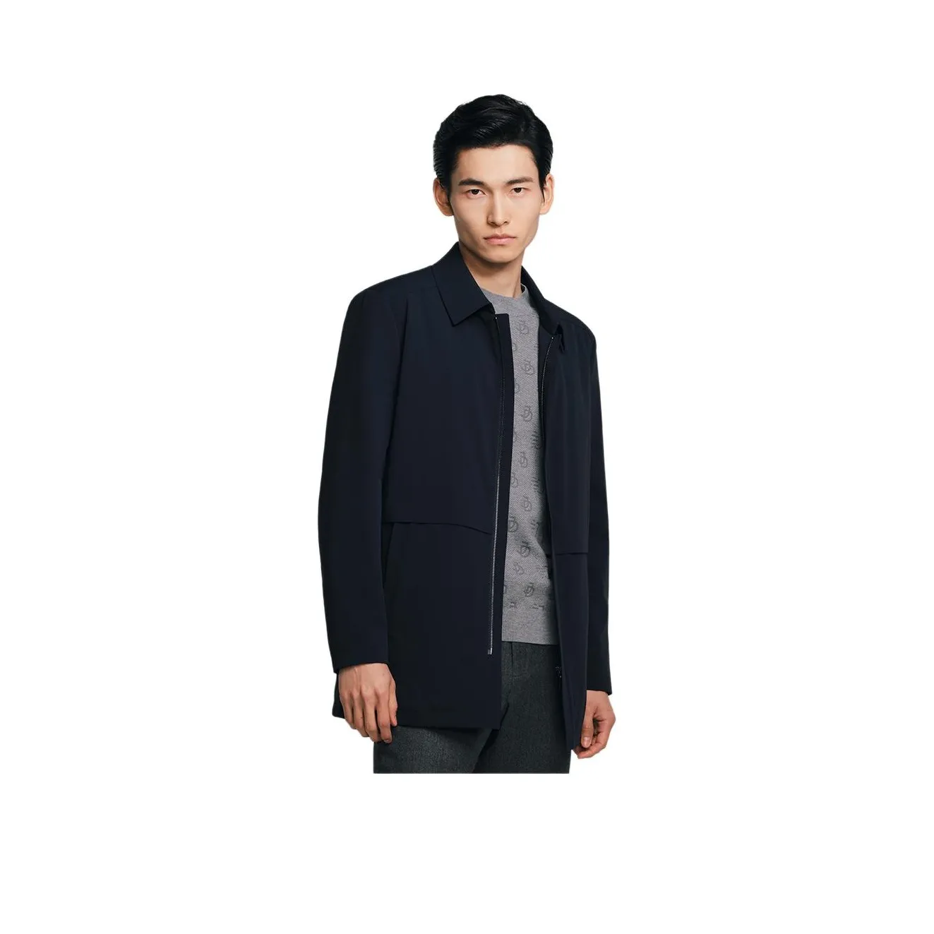 JODOLL Темно-синий Мужской Пальто