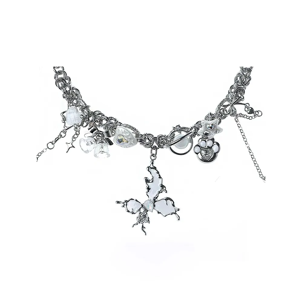 CIYAVENI Титановые стальные ожерелья женские