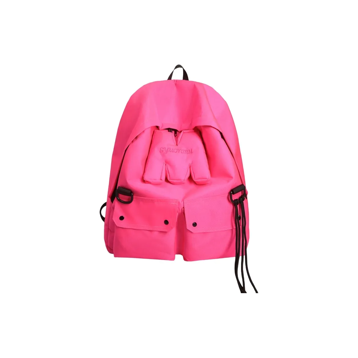 Путешествие Найлон Рюкзак Стандартный Унисекс Желтый Неон Зеленый Неон Розовый