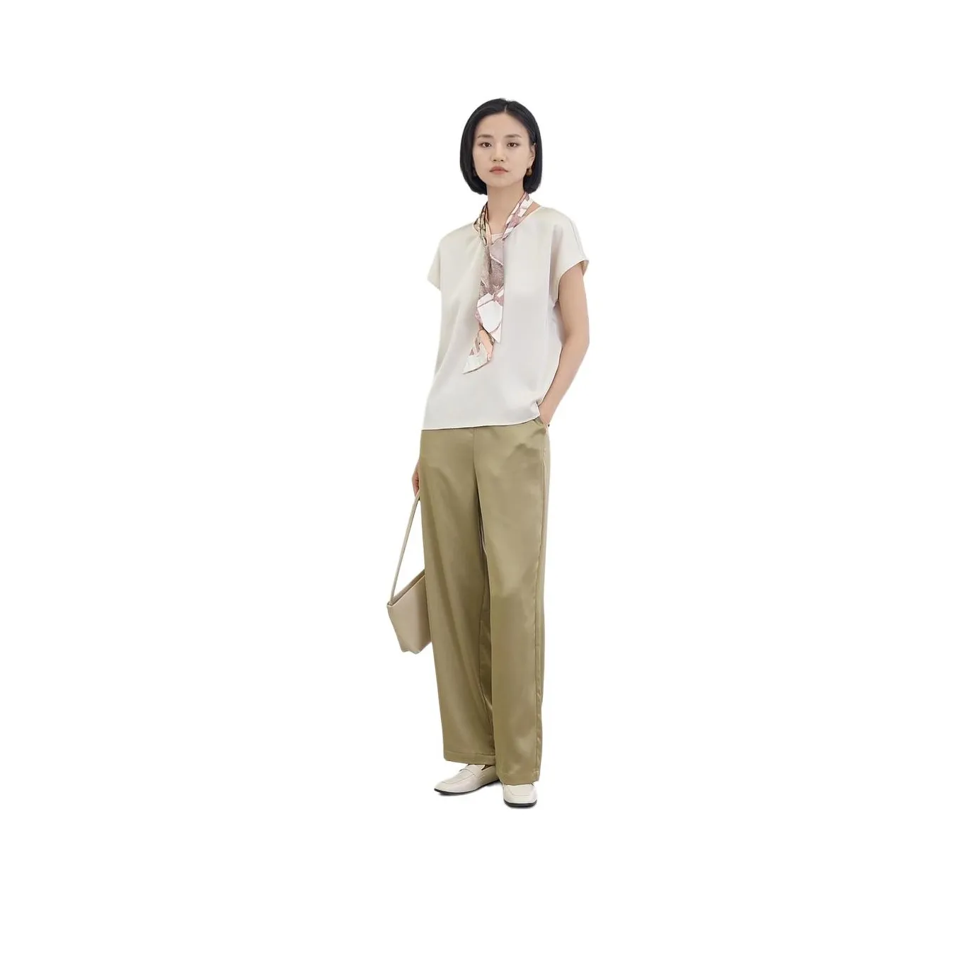 IHIMI Casual Suit Women's Beige+Champagne