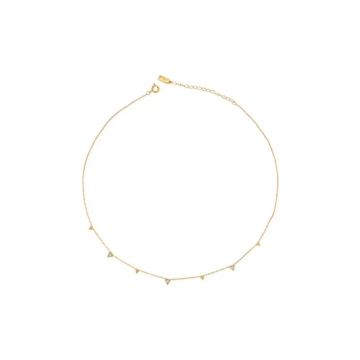 NAME.S Zircon Necklaces Women's