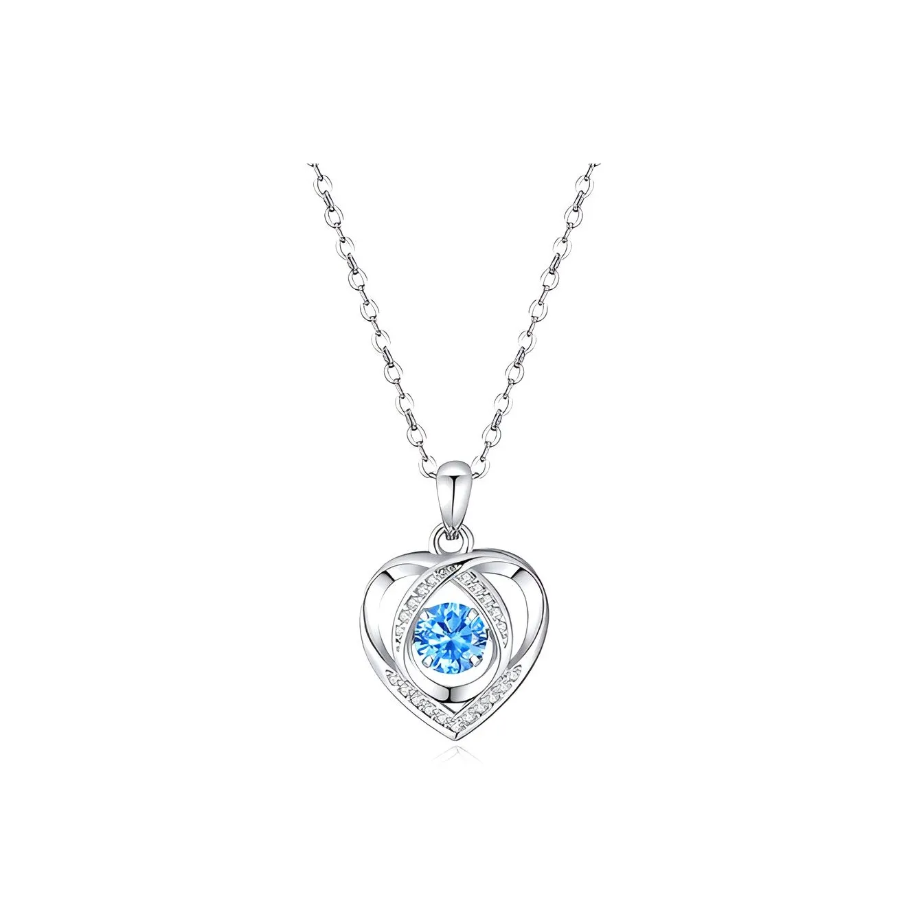 Asia Star S925 Silver Necklaces Women's