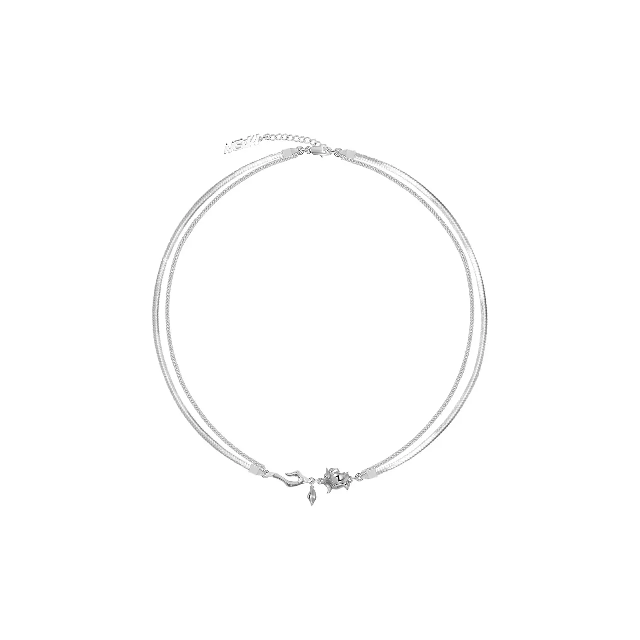 masw Золото-покрытое медное ожерелье для женщин